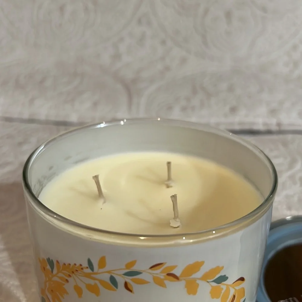Bath &‎ Body Works You’re My Favorite white tea and sage 3 wick candle, new - Picture 10 of 10
